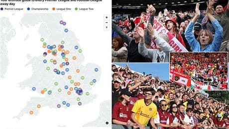 We've done EVERY away day in the top four divisions - this is every team's ground ranked worst to best and everything you need to know about pubs, pints, pies, punch-ups and more... where does your club rank?