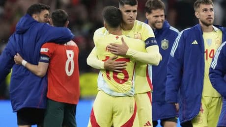 Cruel destino con Morata en el momento de su punto y final