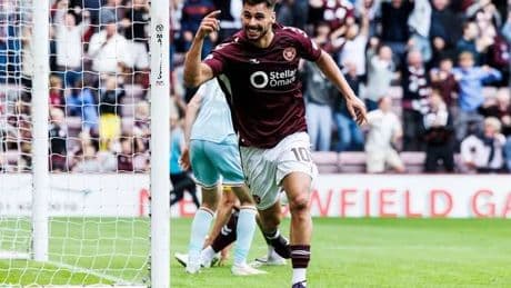 Catchy Hearts chant leaves Claudio Braga 'shocked' as he thanks punters for learning the words