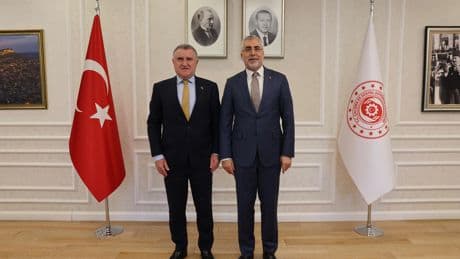 Bakan Işıkhan ve Bakan Bak bir araya geldi