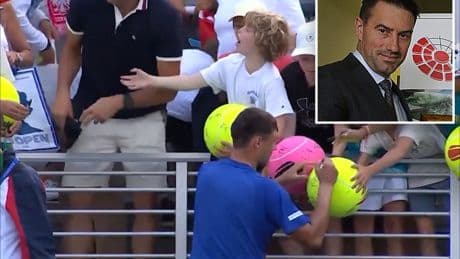Polish CEO Piotr Szczerek, who snatched hat from boy at US Open, finally apologizes: ‘a necessary lesson in humility’
