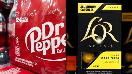Dr Pepper owner's £13bn swoop on European coffee firm as it bids to take on Nestle
