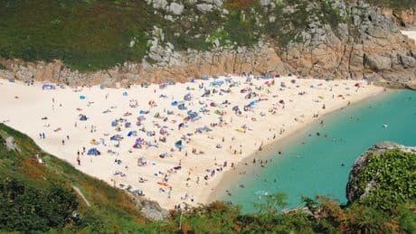 Beautiful UK beach 'rivals Spanish coastline' with white sands and clear waters
