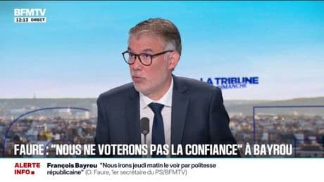 Mobilisations du 10 et du 18 septembre: "Je pense que ce seront des mouvements très importants", affirme Olivier Faure (PS)