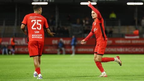 Byron Burgering schiet namens Almere City FC uit slof en pijnigt FC Eindhoven met vier goals