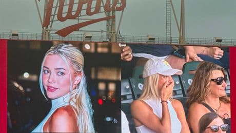 Livvy Dunne was her own celebrity look-alike in hilarious Twins-Pirates scene days after NYC co-op drama