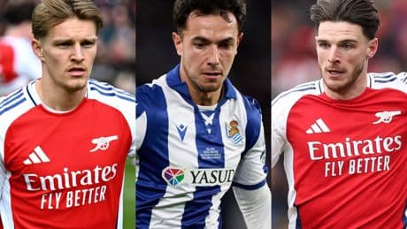 How Arsenal could line up with Martin Zubimendi to take midfield to new level