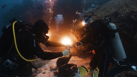 ‘An epic kind of proposal’: B.C. man pops the question from Galapagos seafloor