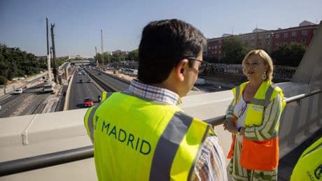 La obra de la M-30 en Ventas acelera todo lo posible para evitar un caos circulatorio en el mes de septiembre