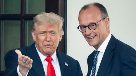 Vriendschappelijke ontmoeting Merz en Trump, terwijl ruzie Trump-Musk escaleert