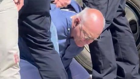 Identity of elderly man hauled away after Charlie Kirk assassination revealed