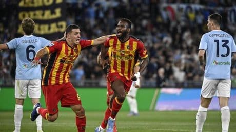 El Lecce conquista el Olímpico y deja sin Europa a la Lazio