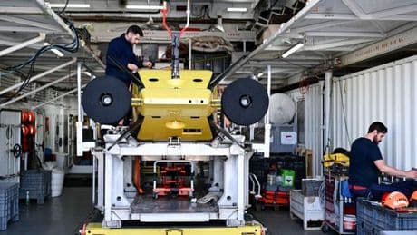 Plus de 3 000 fûts de déchets radioactifs cartographiés dans l’Atlantique Nord-Est