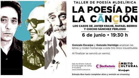 Javier Krahe, Rafael Berrio y Chicho Sánchez Ferlosio: la poesía de la canción en #LdeLírica