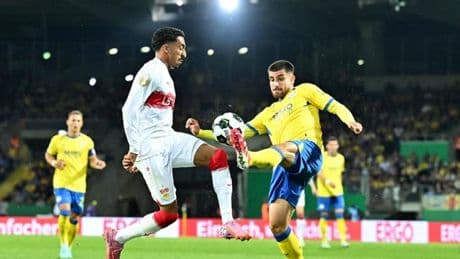 DFB-Pokal: Drama in Braunschweig: Pokal-Verteidiger Stuttgart weiter