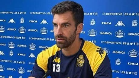 Parreño: "Tengo contrato y estoy muy contento en el Dépor"
