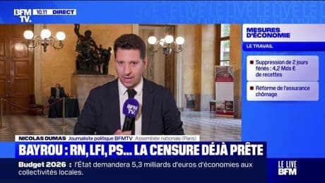 Budget 2026: François Bayrou appelé à revoir sa copie par l'opposition