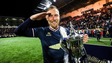 Scott Arfield has Falkirk contract extension on the table as chief admits 'we'd be crazy not to keep him'