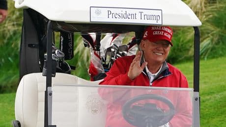 'Historic convergence' of crypto and golf at Trump International in Aberdeen