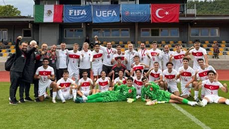18 Yaş Altı Milli Futbol Takımı, Meksika'yı 4 golle devirdi!