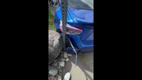 B.C. driver hit by unmarked police SUV worried about ICBC compensation