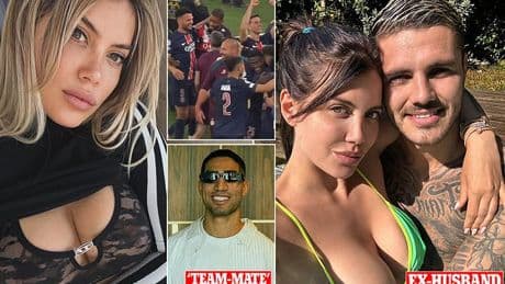 Queen of WAGs Wanda Nara is 'dating' PSG star and ex Mauro Icardi's former team-mate amid legal battle over assets