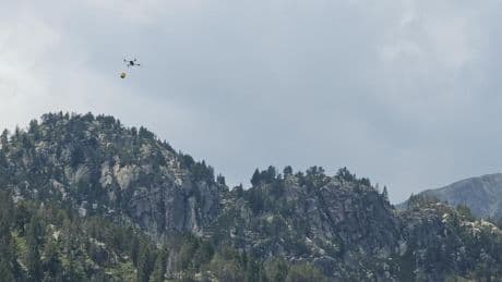 Primer contrato de la Val d’Aran para transportar cargas con drones