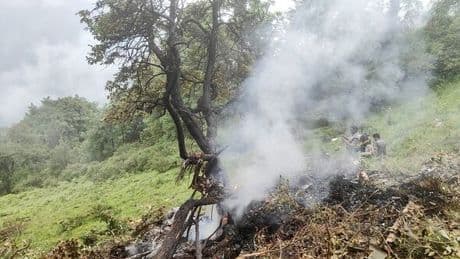 Horror as toddler among 7 killed in India helicopter crash