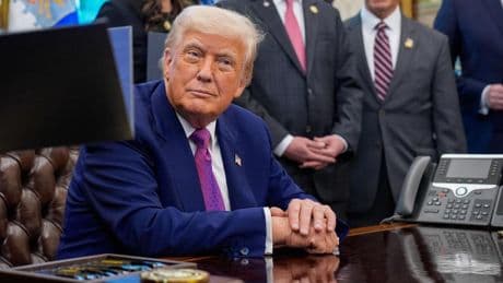"Weltbewegende Ankündigung": Der US-Präsident lüftet ein Geheimnis