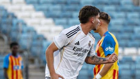 1-1: Agónico empate del Castilla ante el Valencia Mestalla