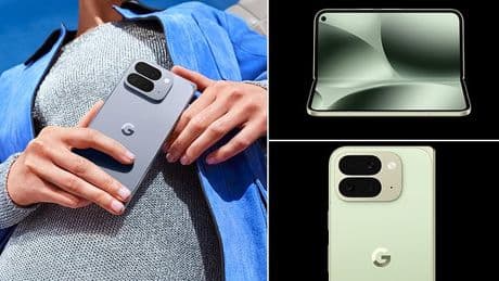 Google unveils its most EXPENSIVE smartphone yet: AI-powered Pixel 10 Pro Fold features a gearless hinge, a larger outer display and an even bigger battery - but it costs £2,099