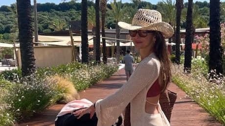 Michelle Keegan reveals Palma's nickname as she shares adorable first holiday snaps