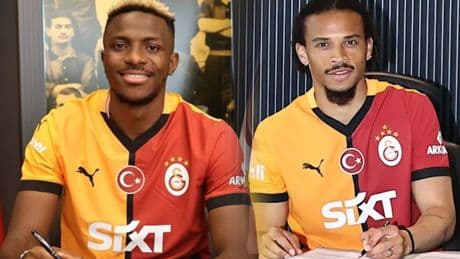 Galatasaray'da Osimhen ve Sané'nin imza töreni belli oldu