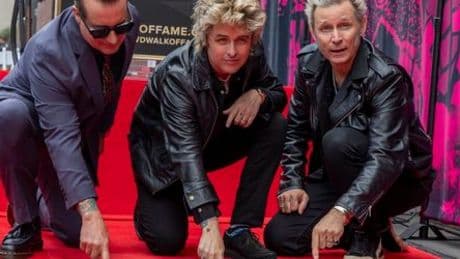 Green Day mit Stern auf »Walk of Fame«: Auf den Rockstars darf jetzt rumgetrampelt werden