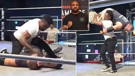 Rampage Jackson's son brutally assaults pro wrestler in disturbing livestream on Kick