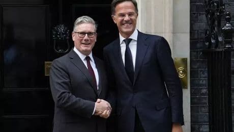 Keir Starmer and NATO chief Mark Rutte make major vow to ensure Ukraine stays 'in fight'