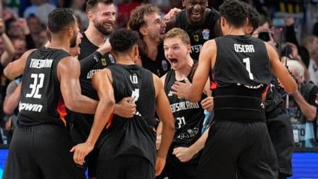 Euro de basket masculin : l’Allemagne sacrée pour la deuxième fois après son succès contre la Turquie