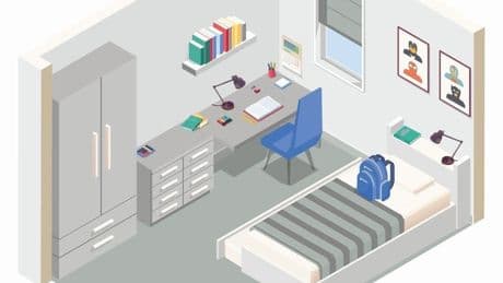 Cómo crear una zona de estudio en una habitación infantil (con todas las medidas incluidas)