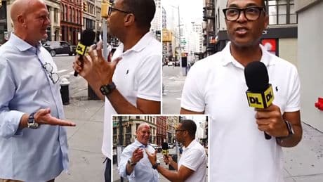 Ex-CNN host Don Lemon heckled as ‘f–king moron’ who is ‘full of s–t’ in fiery NYC street clash caught on tape