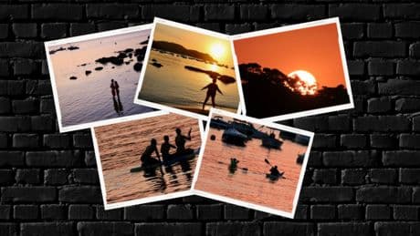 La expectación por ver salir el sol en Palamós