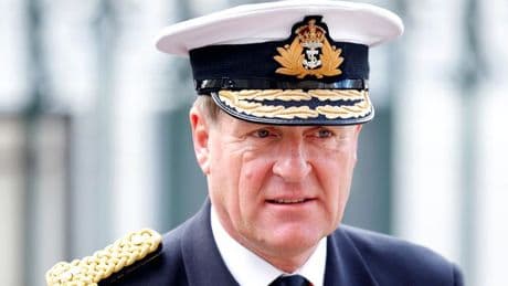 Married head of Royal Navy Sir Ben Key fired after affair with junior officer