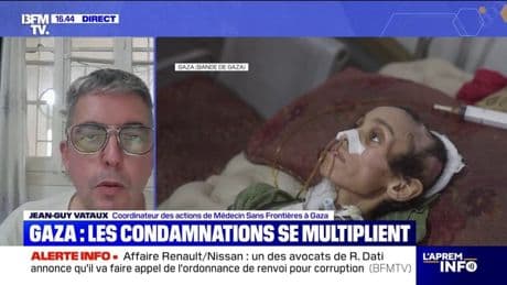 Gaza: "un de mes collègues vient d'acheter un kilos de riz à 30€", témoigne le coordinateur des actions de Médecin Sans Frontières