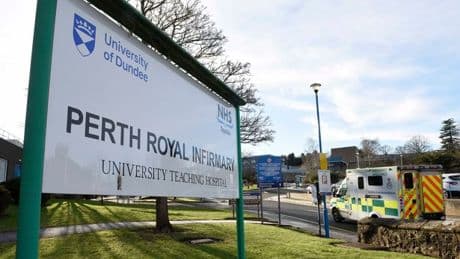 Rise in the number of people attending Perth's A&E