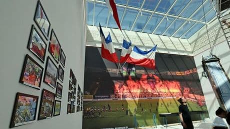 Fußball & Kunst: "Anpfiff" in der Kunsthalle: Hansa-Ausstellung eröffnet
