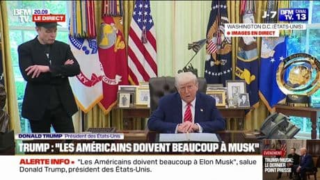 "Sans mon élection, nous aurions été morts", déclare Donald Trump