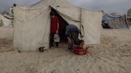 Israel Is in Talks to Send Gazans to South Sudan, Officials Say