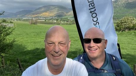 Stirling Freemason raises £30k for prostate charity by walking 150 miles around Forth Valley