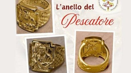 El Vaticano presenta el Anillo del Pescador del Papa León XIV