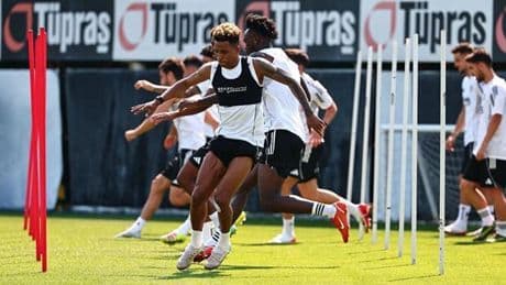 Beşiktaş, Shakhtar Donetsk maçı hazırlıklarını sürdürüyor