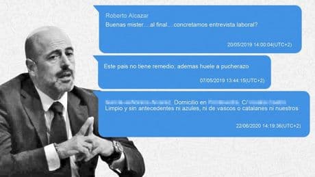 Las conversaciones del capitán Bonilla de la UCO: favores a un empresario, datos confidenciales y un enchufe para su mujer